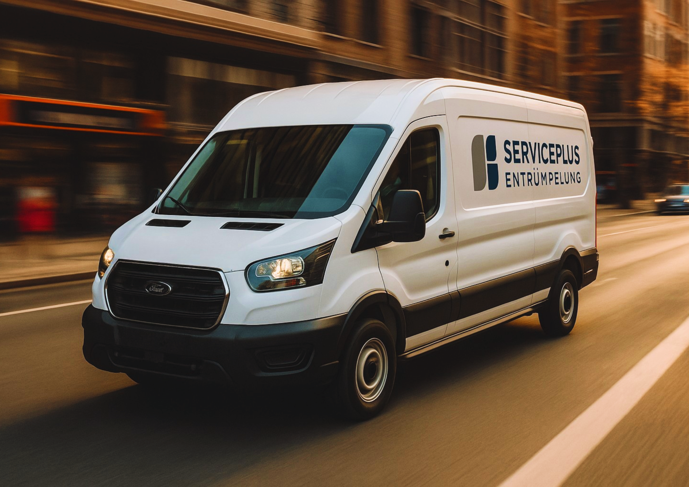 Serviceplus Entrümpelung Transporter